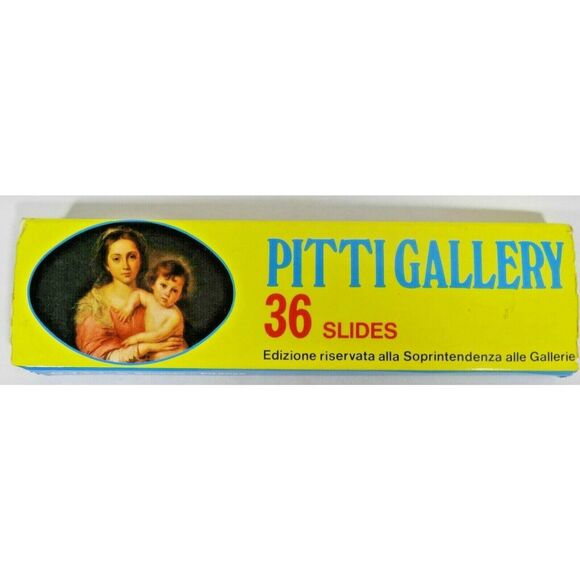 Pitti Gallery Florence 35 Souvenir Slides on Kodak Film Museum Photos Vintage - Picture 1 of 4